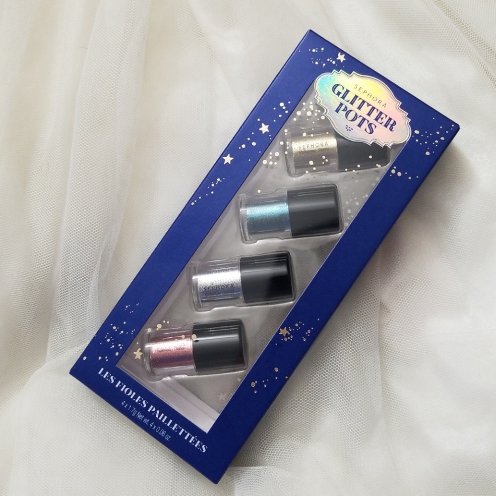 SEPHORA GLITTER POTS  LIMITED EDITION Exclusive